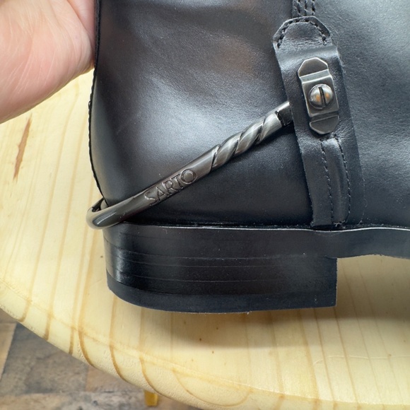 FRANCO SARTO Women's A-Lindy Black High Shaft Boots Sz US 9.5 Minimalist - Picture 3 of 16